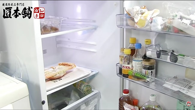 冷蔵庫に入れる